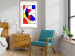 Wall Poster De Stijl Abstraction - colorful composition with geometric shapes 117438 additionalThumb 21