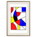 Wall Poster De Stijl Abstraction - colorful composition with geometric shapes 117438 additionalThumb 19