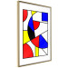 Wall Poster De Stijl Abstraction - colorful composition with geometric shapes 117438 additionalThumb 12