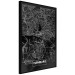 Wall Poster Map of Hamburg - black and white composition with a map of the German city 118138 additionalThumb 12