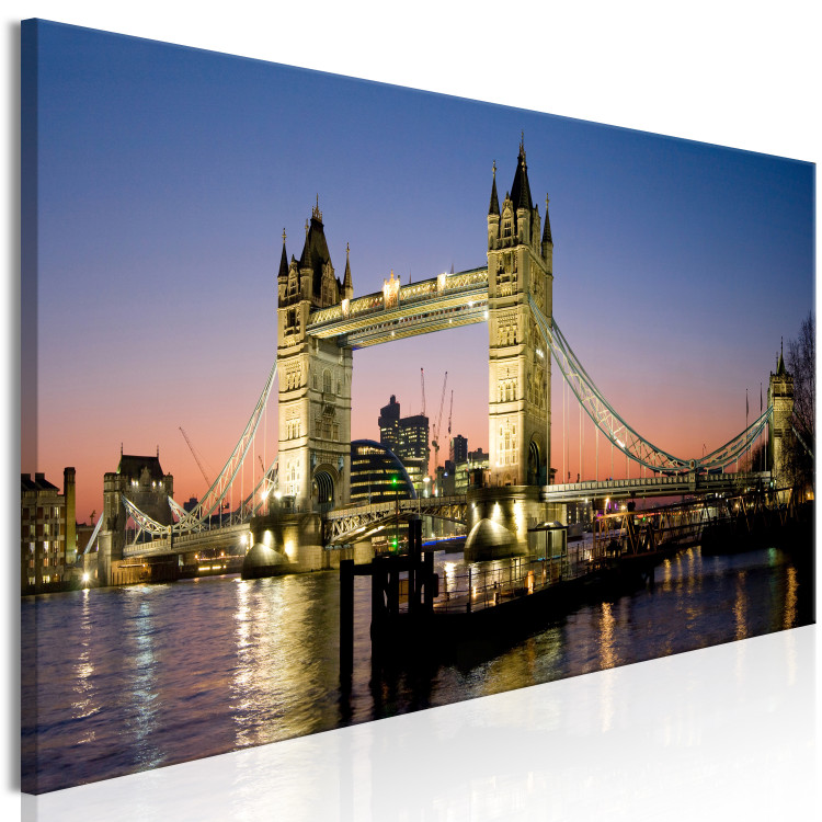 Canvas Print London: Tower Bridge (1 Part) Narrow 118638 additionalImage 2