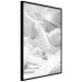 Poster Celestial Structure - white abstraction of clouds and geometric figures 123938 additionalThumb 12