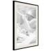 Poster Celestial Structure - white abstraction of clouds and geometric figures 123938 additionalThumb 3
