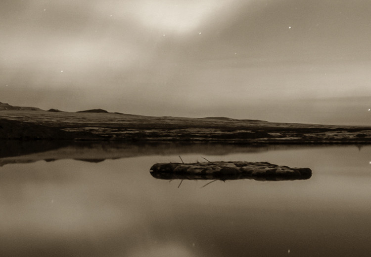 Large canvas print Lake in Sepia II [Large Format] 125538 additionalImage 3
