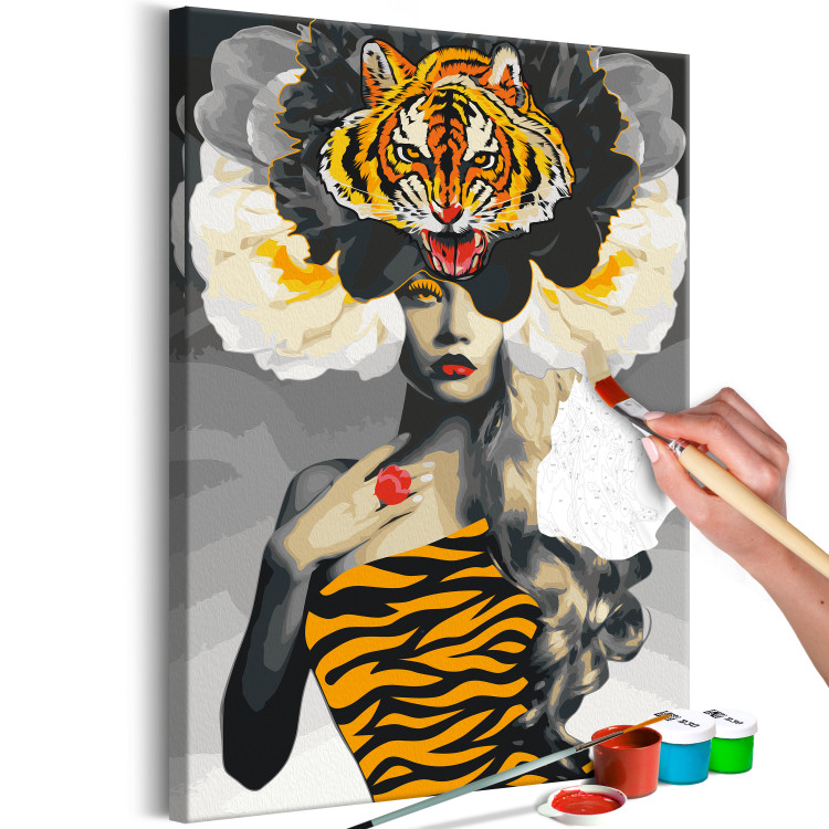 Paint by Number Kit Eye of the Tiger 127438 additionalImage 3