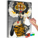 Paint by Number Kit Eye of the Tiger 127438 additionalThumb 3