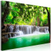 Canvas Print Waterfall in Kanjanaburi (1-part) wide - landscape of wild nature 128838 additionalThumb 2