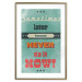 Poster Do It Now! - colorful composition with English text in retro style 129338 additionalThumb 16