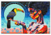 Paint by Number Kit Girl With a Toucan 132038 additionalThumb 6