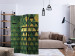 Room Divider Dragon Scales (3-piece) - shining geometric background in 3D form 133538 additionalThumb 4