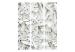 Room Divider Screen Artistry of Nature (3-piece) - composition of white floral ornaments 134338 additionalThumb 3