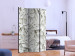Room Divider Screen Artistry of Nature (3-piece) - composition of white floral ornaments 134338 additionalThumb 2