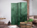 Room Divider Green Banana Trees (3-piece) - Emerald composition in leaves 136138 additionalThumb 4
