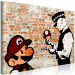 Large canvas print Caught Mario [Large Format] 137538 additionalThumb 2
