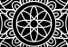 Large canvas print Mandala: Grey Depths II [Large Format] 137638 additionalThumb 4