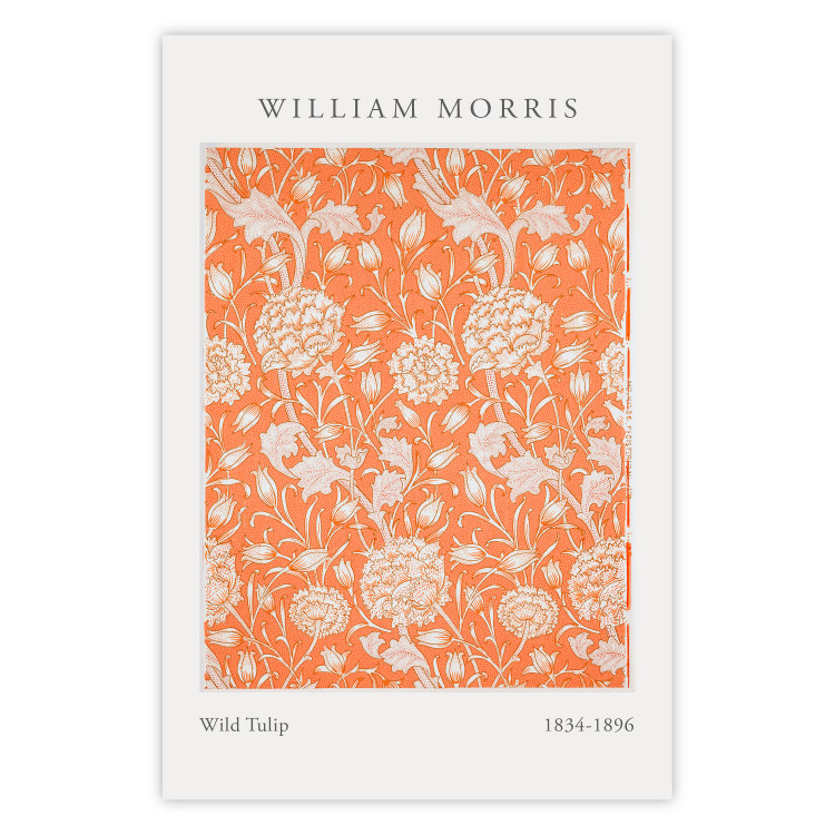 Wall Poster William Morris Tulips 142838