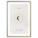 Wall Poster Moon and Sun - Graphical Representation of Celestial Bodies in Bright Tones 146138 additionalThumb 20
