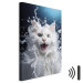 Canvas Print AI Norwegian Forest Cat - Wet Animal Fantasy Portrait - Vertical 150238 additionalThumb 8