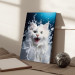 Canvas Print AI Norwegian Forest Cat - Wet Animal Fantasy Portrait - Vertical 150238 additionalThumb 11