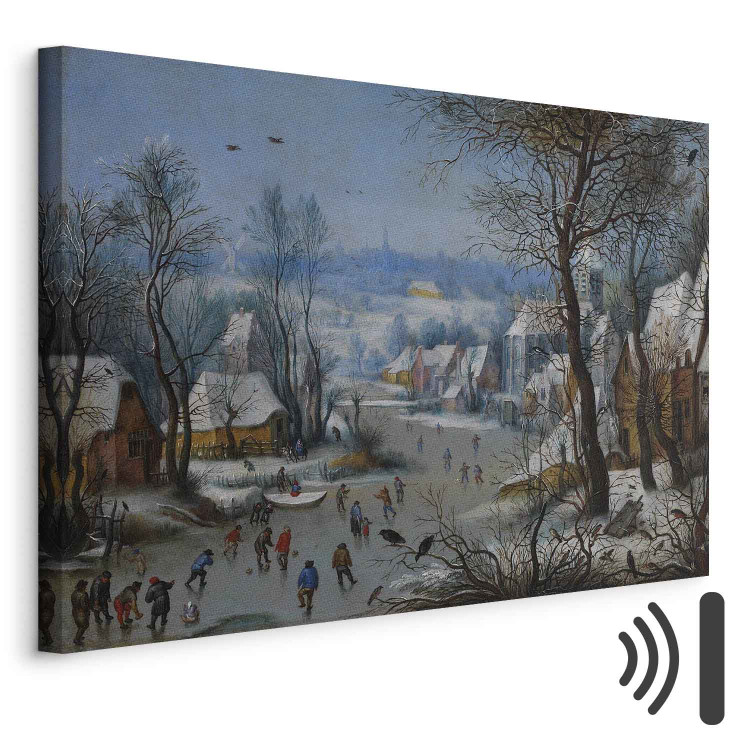 Art Reproduction Winter Landscape with a Bird Trap 150538 additionalImage 8