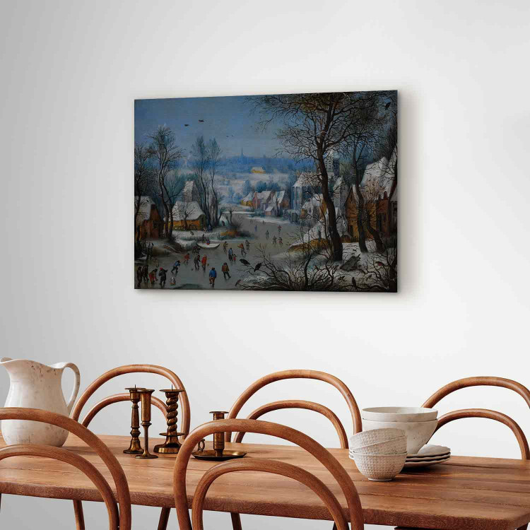 Art Reproduction Winter Landscape with a Bird Trap 150538 additionalImage 11