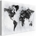 Large canvas print White and Black Map [Large Format] 150838 additionalThumb 2