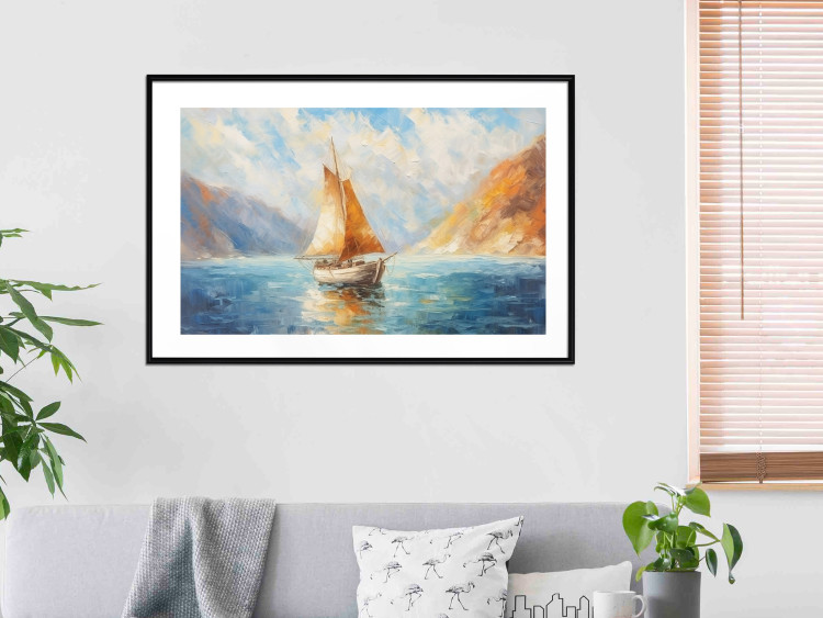 Poster Travel by Ship - A Landscape Inspired by the Works of Claude Monet 151138 additionalImage 18