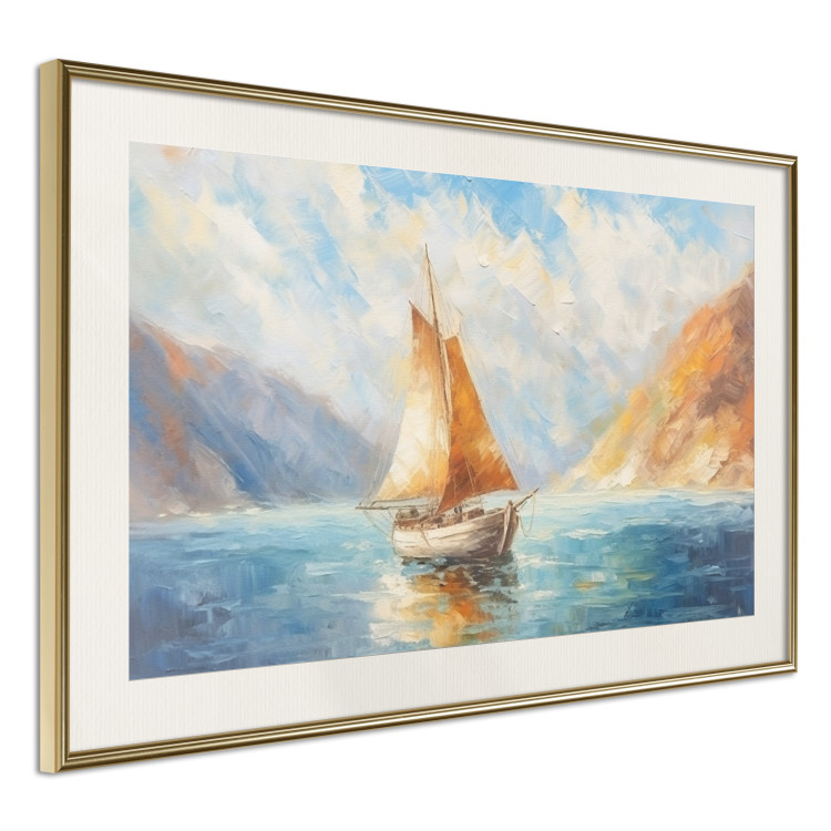 Poster Travel by Ship - A Landscape Inspired by the Works of Claude Monet 151138 additionalImage 7