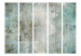 Folding Screen Concrete Background - Linear Composition on a Raw Surface II [Room Dividers] 151738 additionalThumb 3