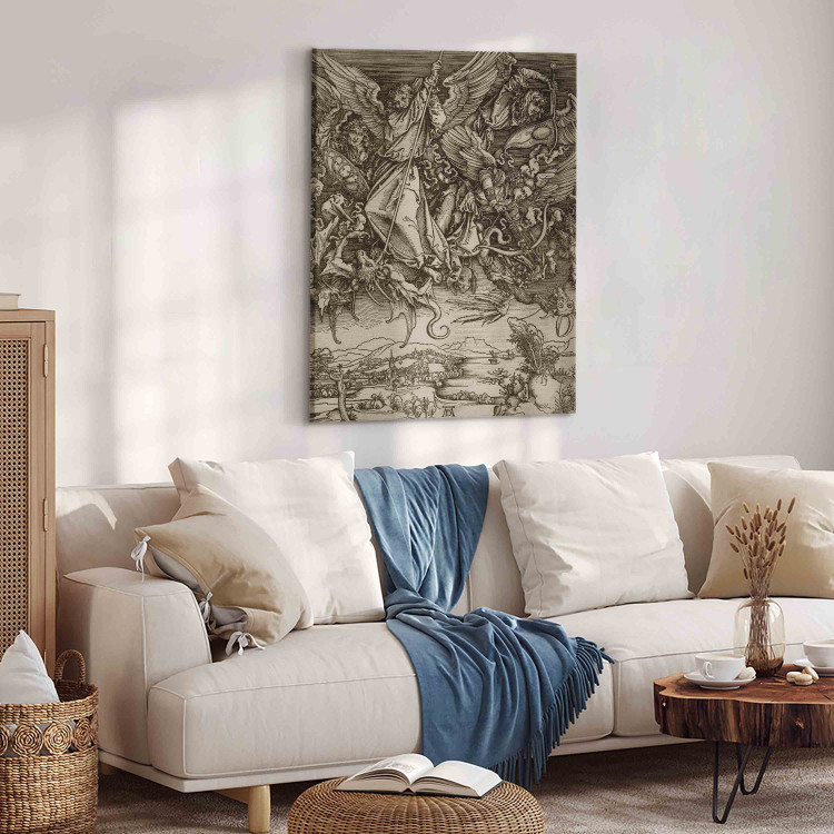 Reproduction Painting Michaels fight with the Dragon 152938 additionalImage 4