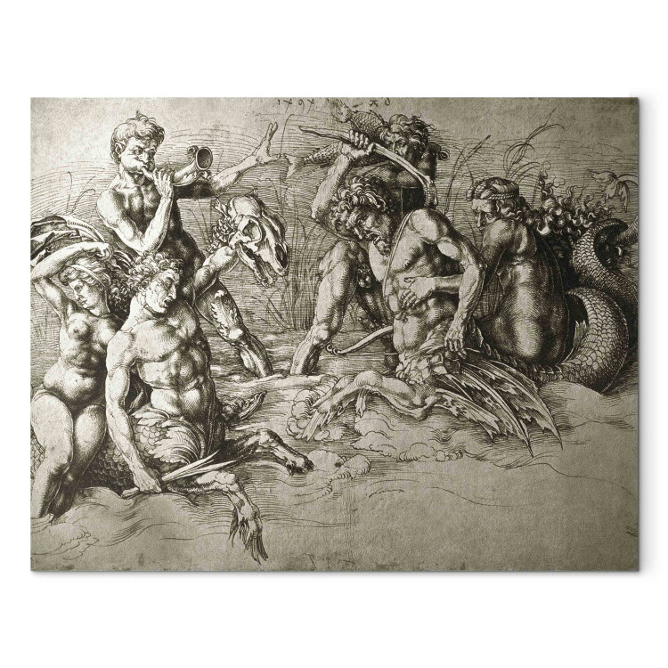 Art Reproduction Fighting sea creatures 153938