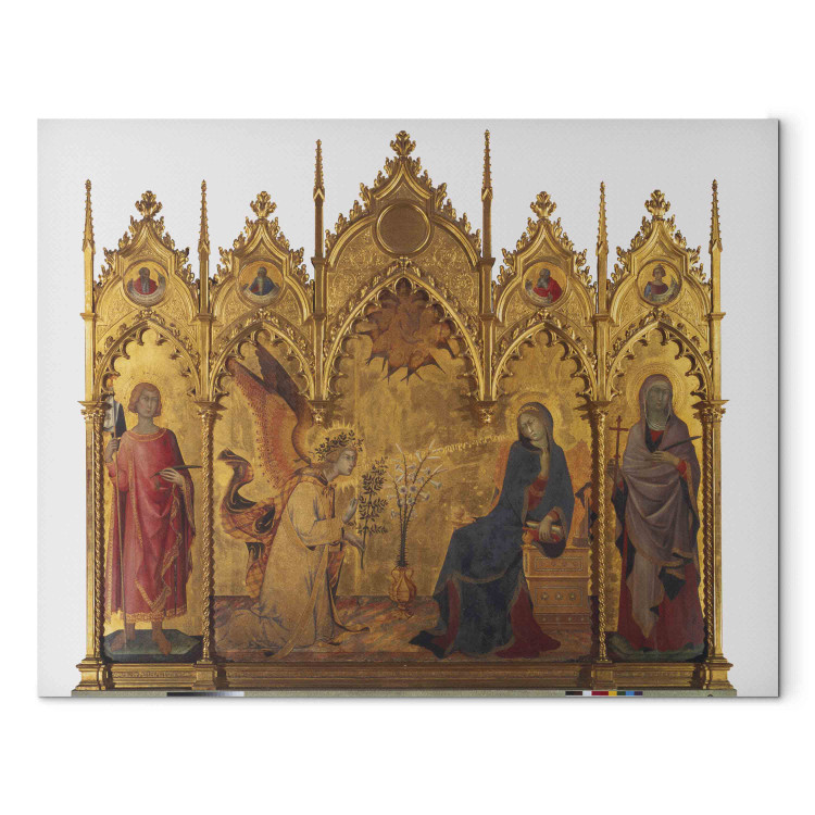 Art Reproduction Annunciation / The Saints Ansanus and Julitta 155138