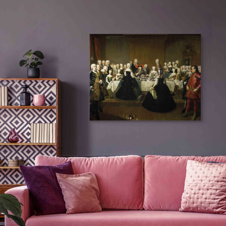 Art Reproduction Wedding Breakfast of Empress Maria Theresa of Austria and Francis of Lorraine, later Francis I 157338 additionalImage 3