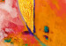 Canvas Print Orange Dream (1-piece) - abstraction with colorful fantasy 46538 additionalThumb 4