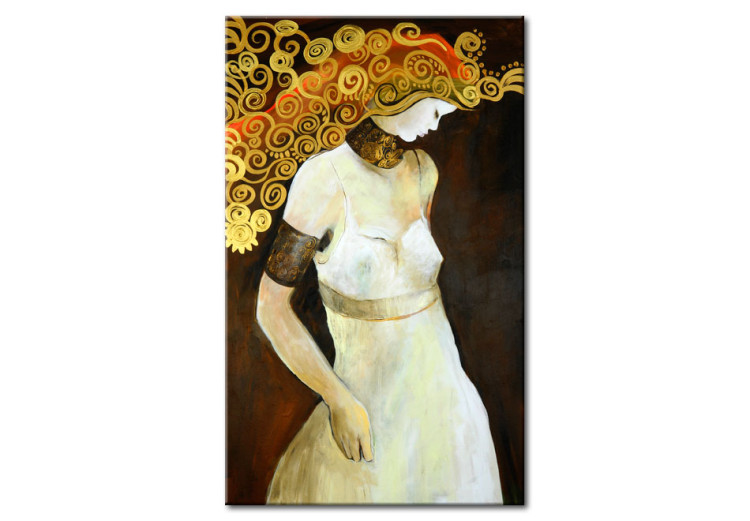 Canvas Print Gold veil 48938