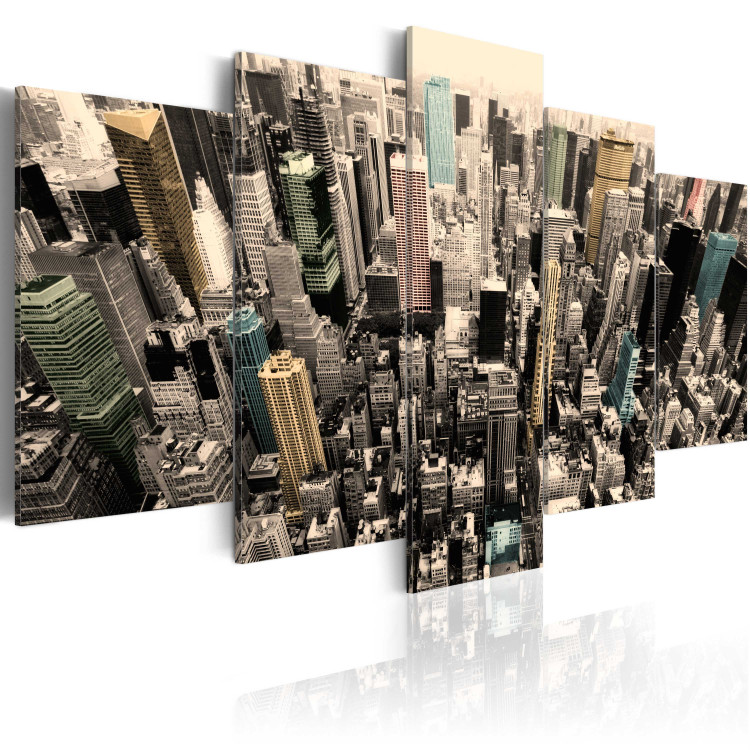 Canvas Print New York, a view on the skyscrapers 58338 additionalImage 2