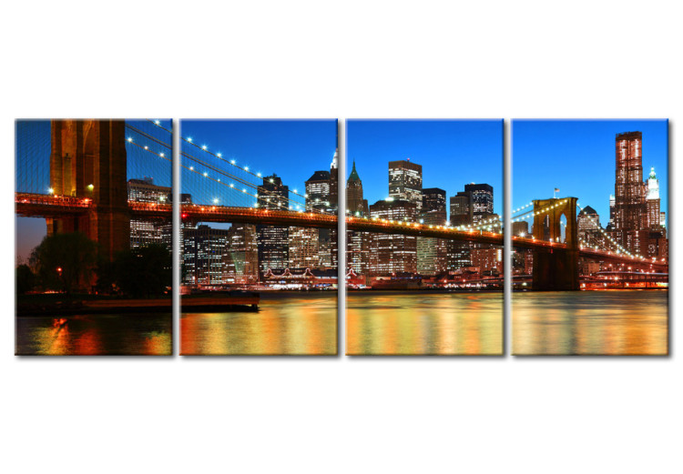 Canvas Print New York: Brooklyn Bridge 58438