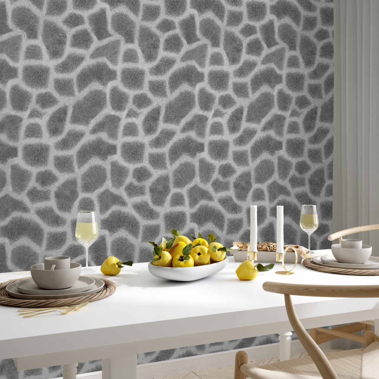 Modern Wallpaper Gray giraffe 89338 additionalImage 9