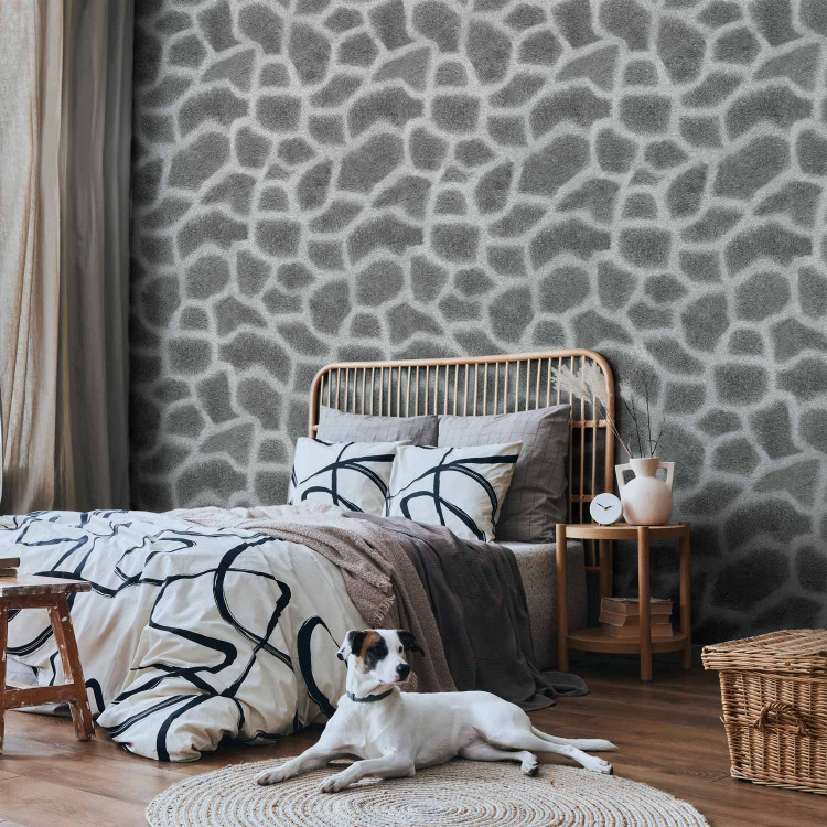 Modern Wallpaper Gray giraffe 89338 additionalImage 4