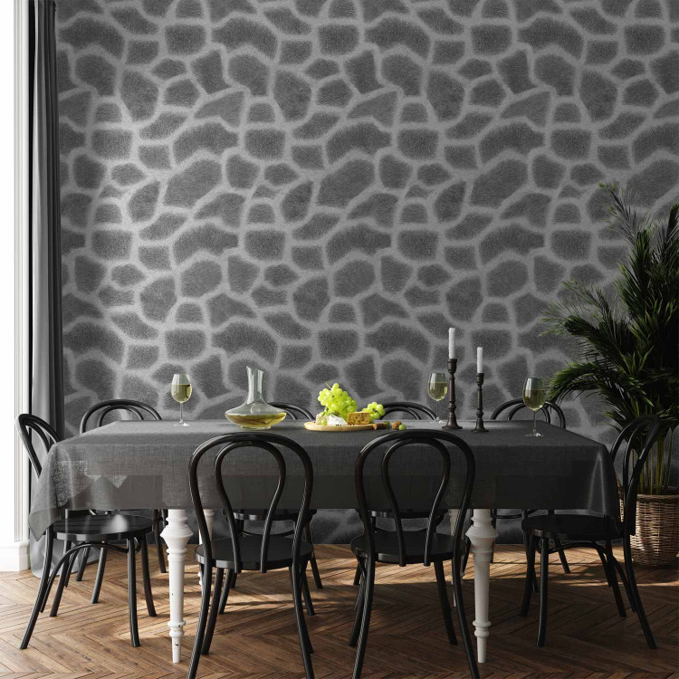 Modern Wallpaper Gray giraffe 89338 additionalImage 8
