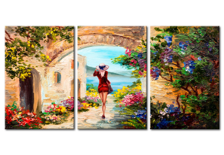 Canvas Print Summer in Italy 90338