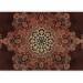 Wall Mural Mandala - contrasting oriental motif in a bright pattern on a red background 93138 additionalThumb 5
