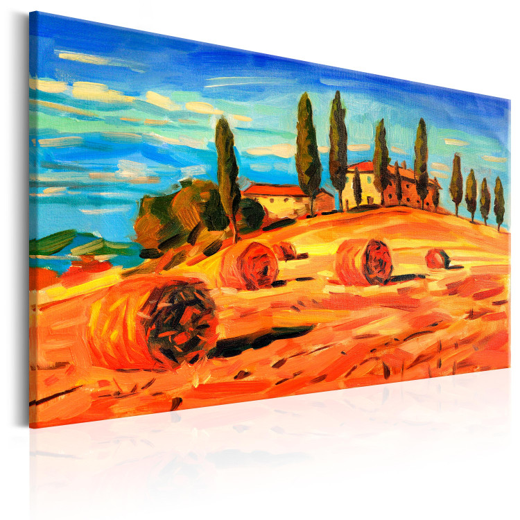 Canvas Print August in Tuscany 97738 additionalImage 2