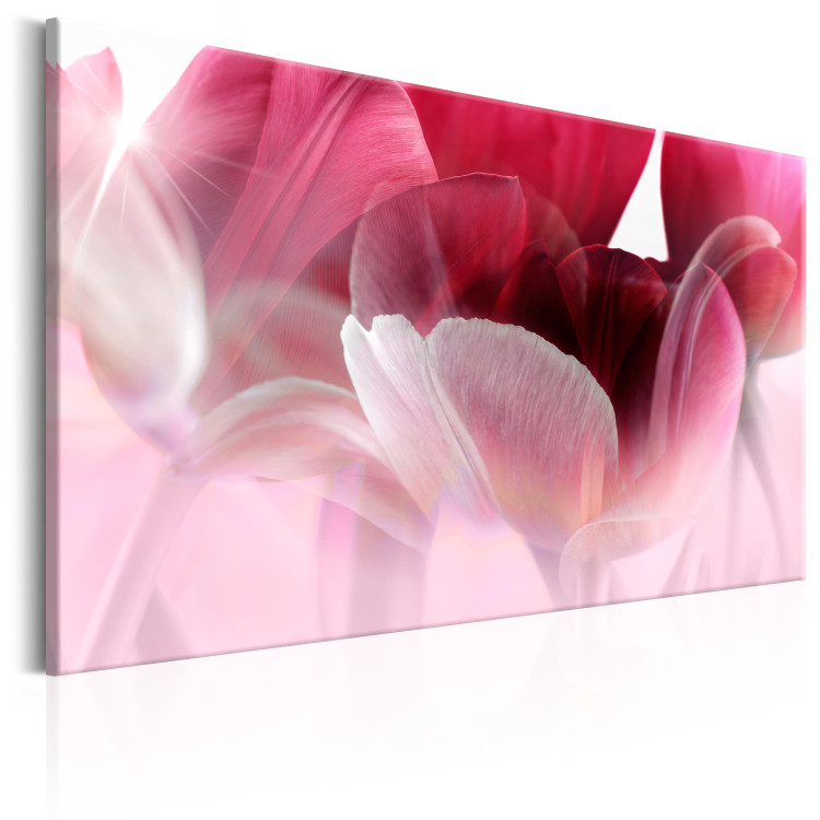 Canvas Print Nature: Pink Tulips 98038 additionalImage 2