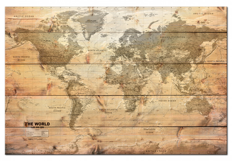 Cork Pinboard World Map: Boards [Cork Map] 98538 additionalImage 2