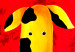 Canvas Art Print Three colors dogs 106948 additionalThumb 4