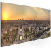 Canvas Print View from the Eiffel Tower (1-part) Narrow - Panorama of Paris 107248 additionalThumb 2
