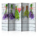 Room Divider Spring Inspirations II - hanging spices and lavender on a wooden background 113948
