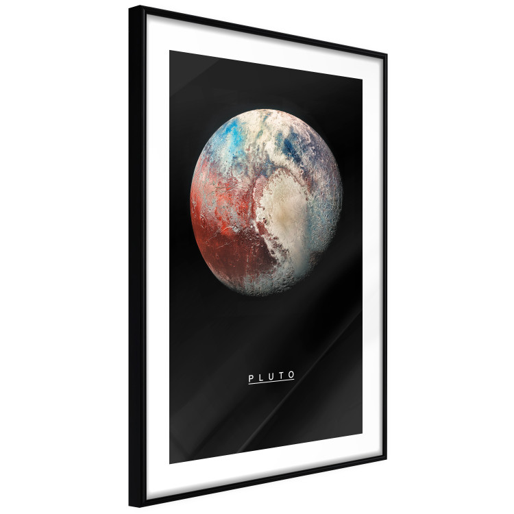 Wall Poster Pluto - dwarf planet and simple English text against a space backdrop 116748 additionalImage 2