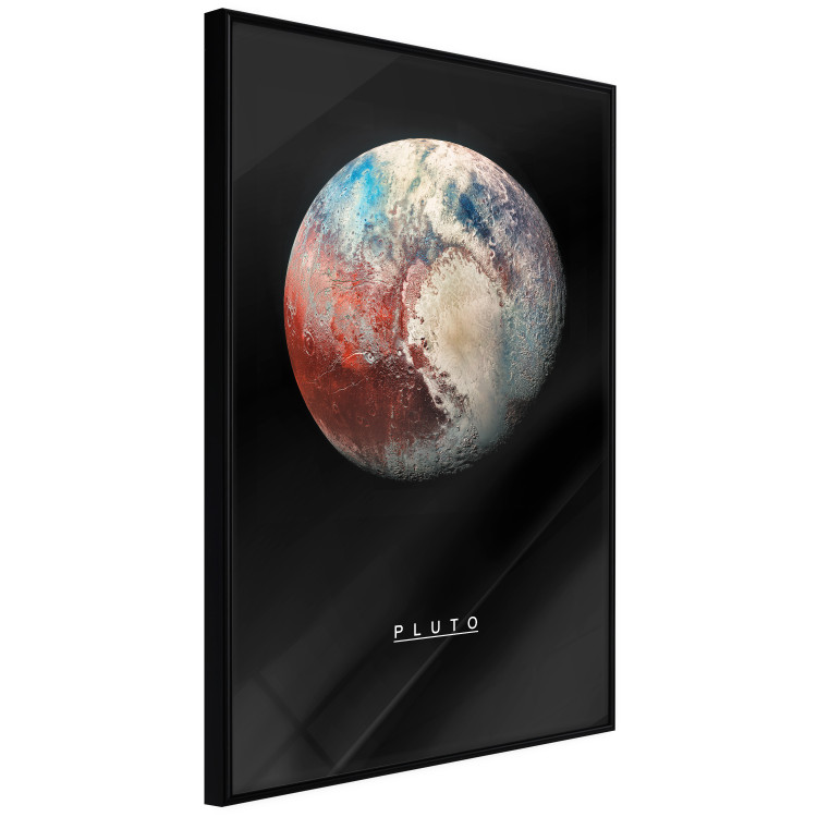 Wall Poster Pluto - dwarf planet and simple English text against a space backdrop 116748 additionalImage 3